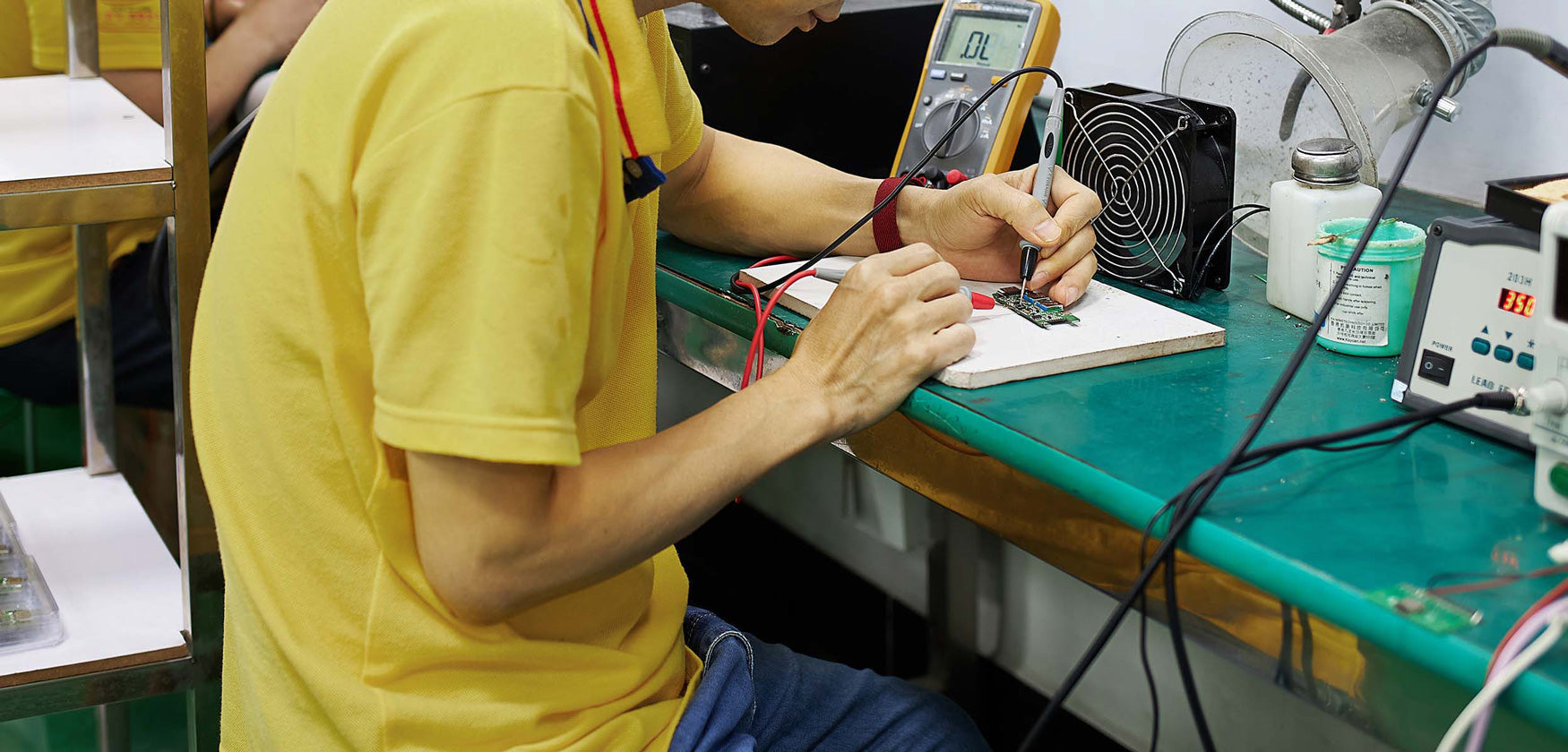 Testing product circuit boards