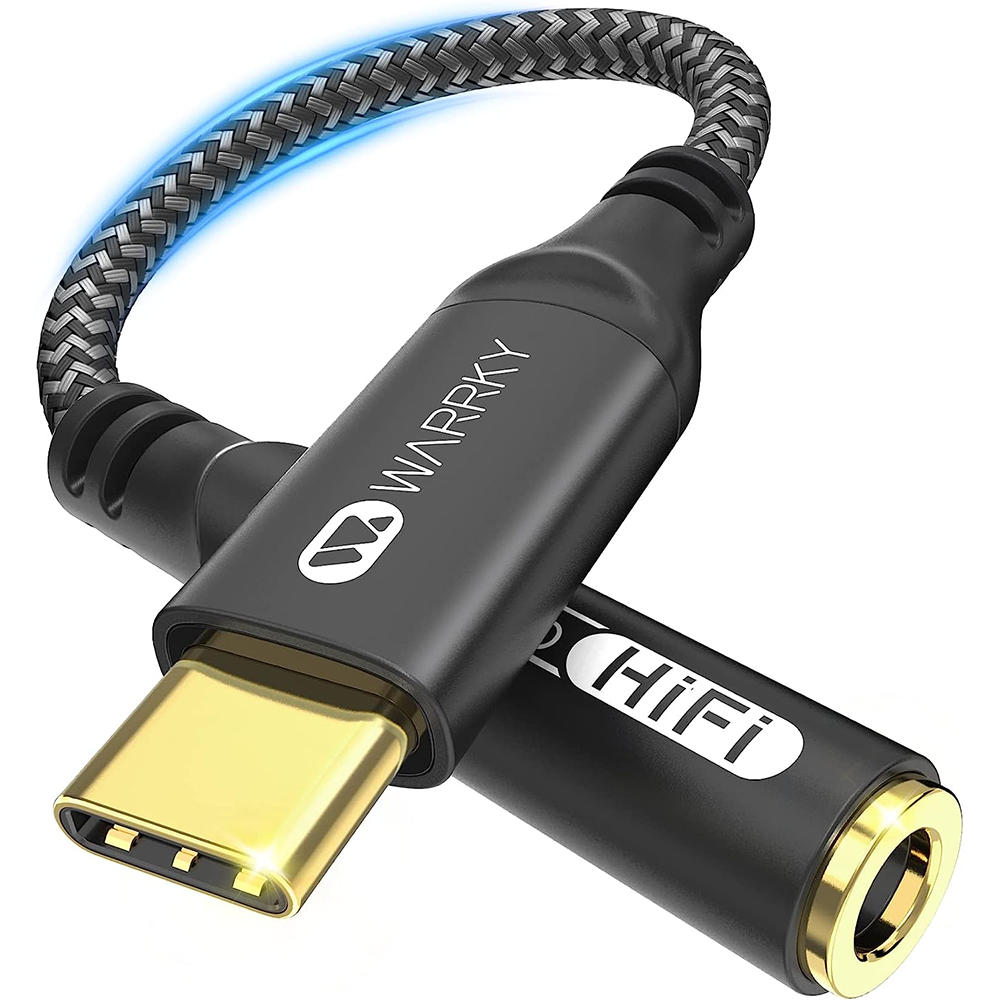 USB C vers jack 3,5 mm, adaptateur USB C 3,5 mm, adaptateur